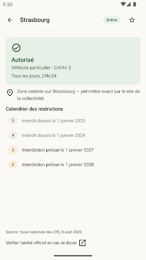 ZFExpert : ZFE et Crit'Air Screenshot 0