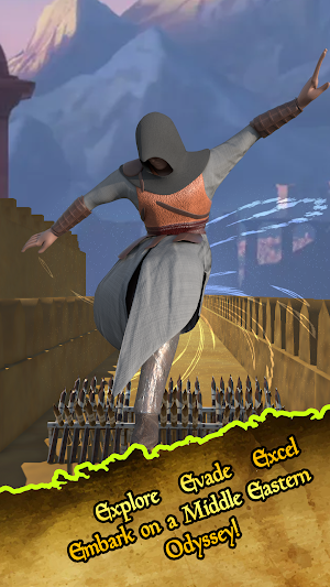 Parkour Run Game Ancient City Screenshot 1