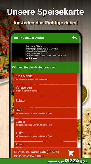 Pakistani Dhaba Dresden Screenshot 3