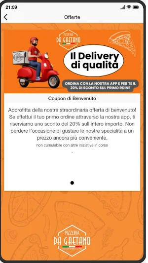 Pizzeria da Gaetano Screenshot 2