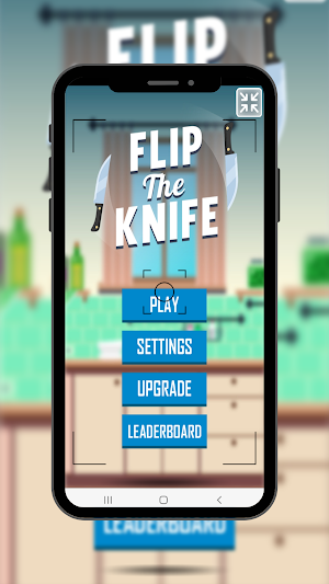 Knife Flip Game 3D Screenshot 0