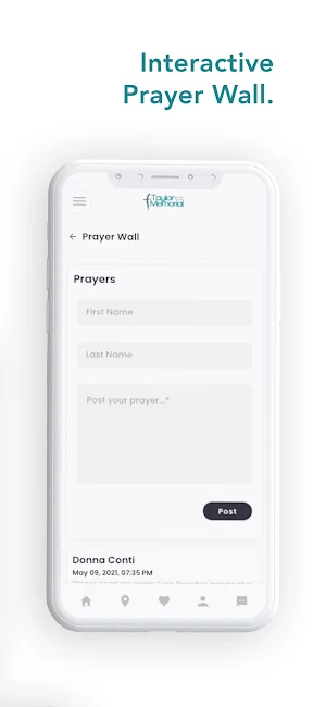 Taylor Baptist Screenshot 2