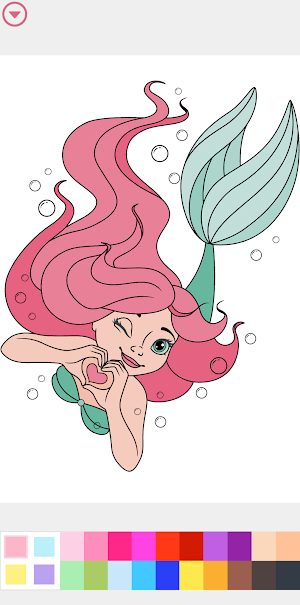 Princess Coloring Book Game Screenshot 1