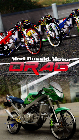 Mod Bussid Motor Drag Racing Screenshot 0