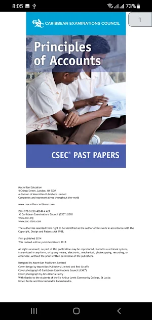CXC Past Papers (Business) Screenshot 1