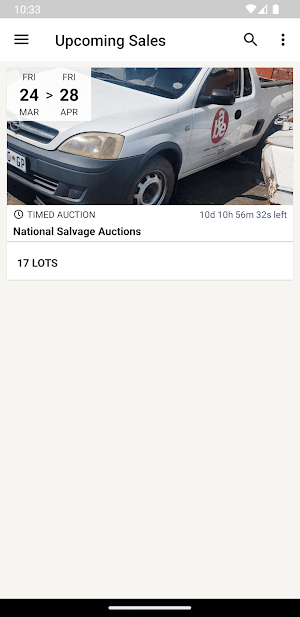 NSB AUCTIONS Screenshot 0