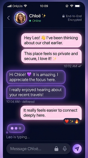 OnlyUs : Dating App Screenshot 1
