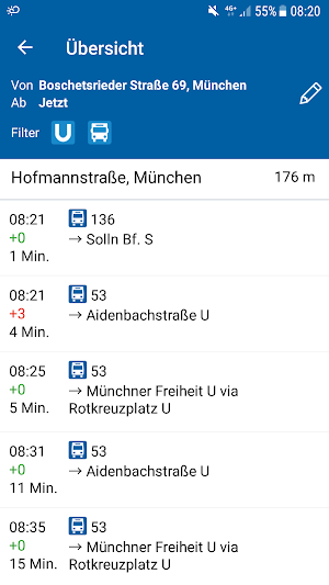 Bayern-Fahrplan Screenshot 0