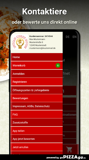 Indian Curry House Screenshot 2