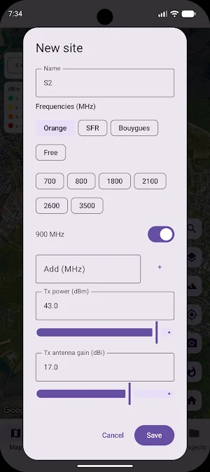 Cell Coverage Planner Screenshot 3