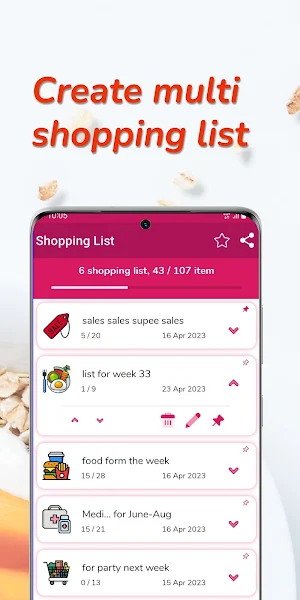 Shopping List Screenshot 0