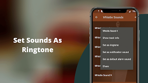 Whistle Sounds - Whistle Ringtone Screenshot 2