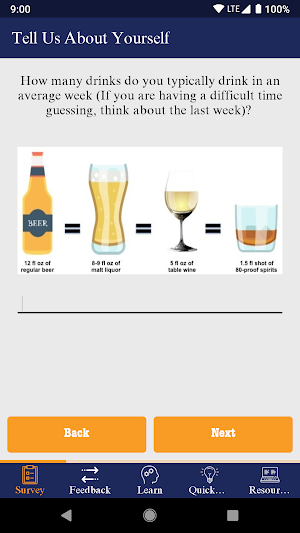 Alcohol Use and Misuse Screenshot 0