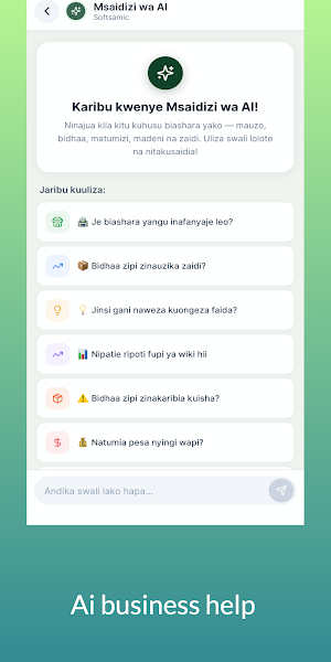 Biashara Kiganjani Screenshot 2