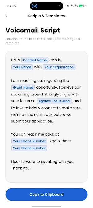 Lesko AI: Grant & Fund Finder Screenshot 1