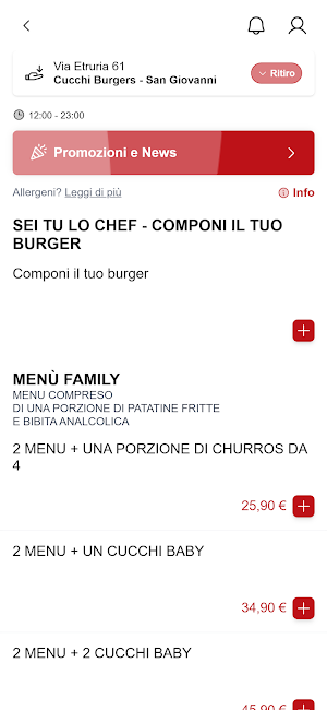 Cucchi Burgers Screenshot 1