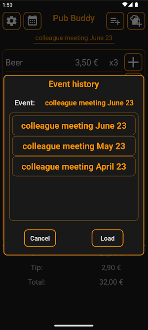 Pub Buddy - Drinks Counter Screenshot 1