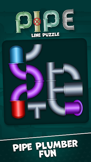 Classic Pipe Line Puzzle Screenshot 1