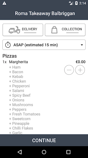 Roma Takeaway Balbriggan Screenshot 2