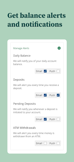 Direct Express Mobile App Screenshot 1