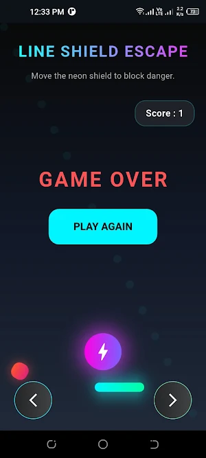 Line Shield Escape Screenshot 1