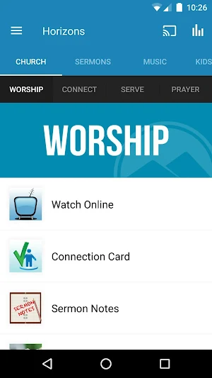 Horizons Church Screenshot 0