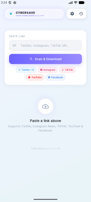 CyberSave: Media Downloader Screenshot 2