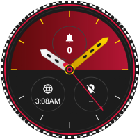 Racing Chrono Watch Face