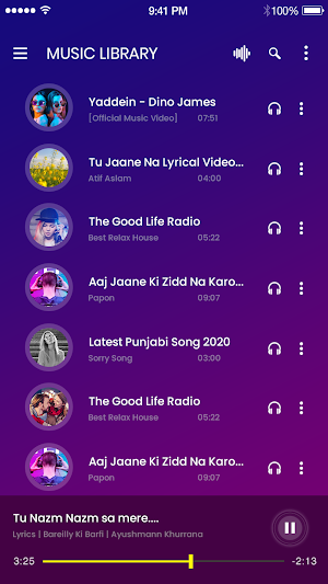 Music Player for Samsung Screenshot 3