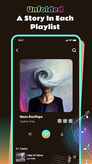 Tuneria - Music Player Screenshot 2