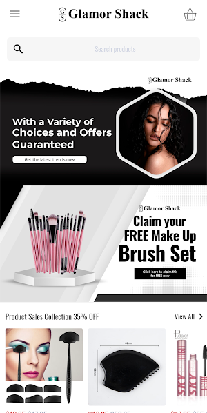 Glamor Shack App Screenshot 0