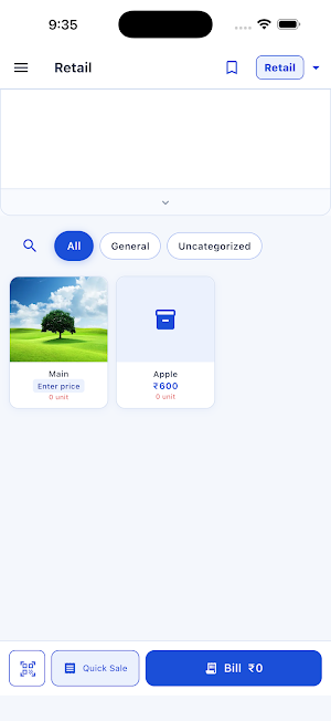 BillZo:Invoice&POS Billing App Screenshot 0