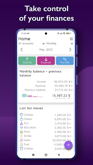 Daily Expenses 4 Screenshot 0