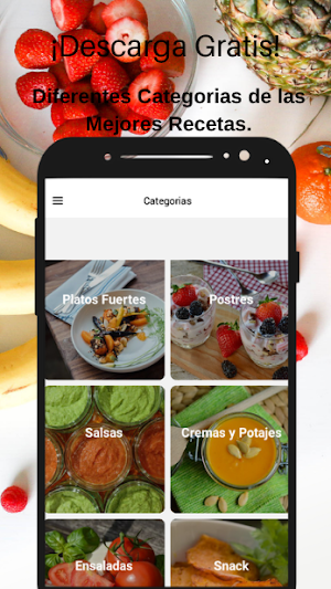Recetario Vegetariano Screenshot 2