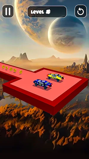 ZigZag Car Adventure Screenshot 2