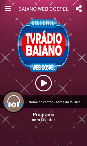 BAIANO WEB GOSPEL Screenshot 1