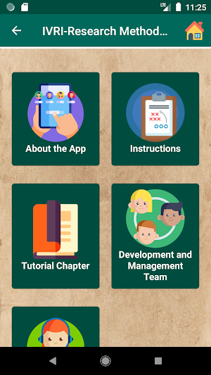 IVRI-Research Methods Tutorial App Screenshot 2