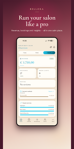 Bellora: Salon Booking Manager Screenshot 0