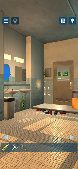 Escape Game: CHAOTIC BATHROOM Screenshot 3