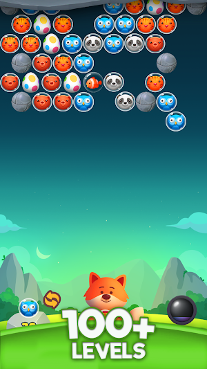 Animal Kingdom Bubble Shooter Screenshot 3