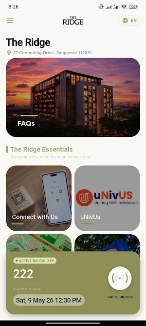 The Ridge Mobile Key Screenshot 3