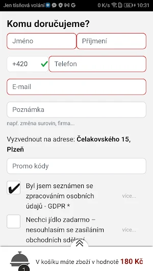 Ciao pizza Praha Screenshot 1