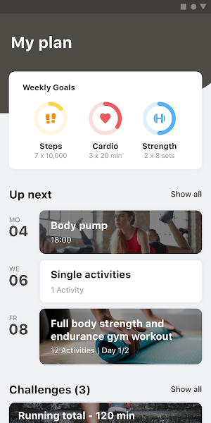 OTG Fitness Screenshot 0