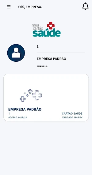Meu Cartão Saúde Screenshot 1