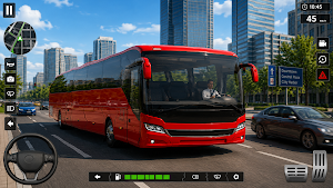 Coach Bus Driving Games 3D Screenshot 0