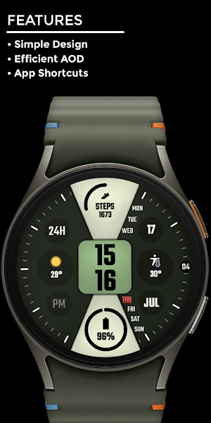 Night 111 - watch face Screenshot 1