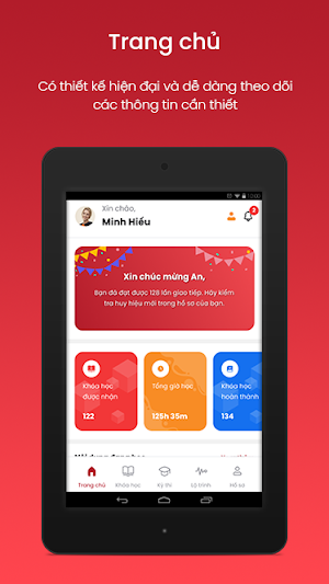 Thiên Khôi E - Learning Screenshot 0