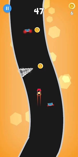 Car Run Flying Screenshot 2