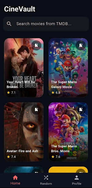 CineVault Screenshot 0