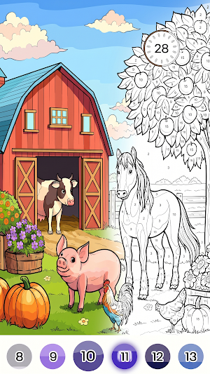Barn Jigsaw : Farm Color Fan Screenshot 2